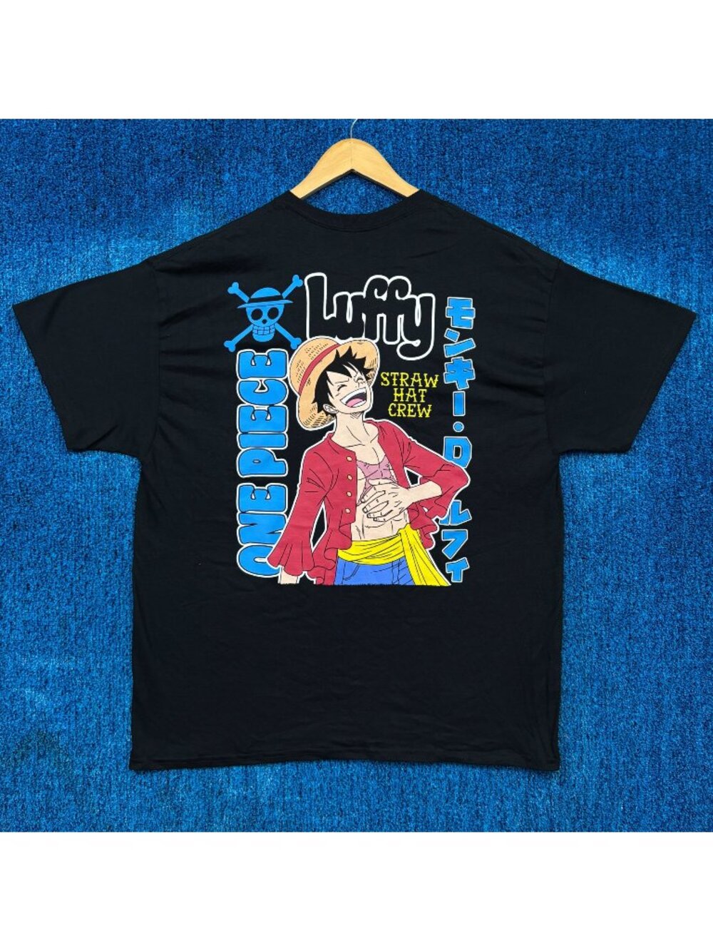 One Piece "Luffy Straw Hat Crew" Graphic T-Shirt Size Extra Large